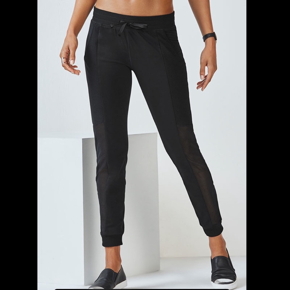 Fabletics black Mesh Jogger